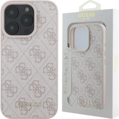 Zdjęcie produktu dla Guess 4G Classic - Etui iPhone 16 Pro Max (różowy)