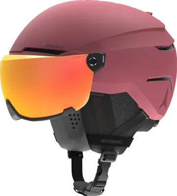 Produktbild von Atomic Skihelm Schutzbekleidung Savor Visor Sportmaroon Sicherheit für Erwachsene Größe 55 59 cm