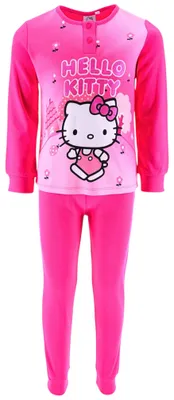 Produktbild von Schlafanzug Hello Kitty mit Glitzer Pink 98 cm