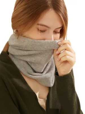 Produktbild von Prettystern Damen Loop Schal 100% Kaschmir-Wolle Herbst Winter Cashmere Schlauch