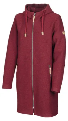 Produktbild von Ivanhoe Damen Madbacken Wollmantel deep red 40