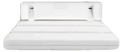 Produktbild von Badehocker, Wandmontage, Klappdesign, WEISS