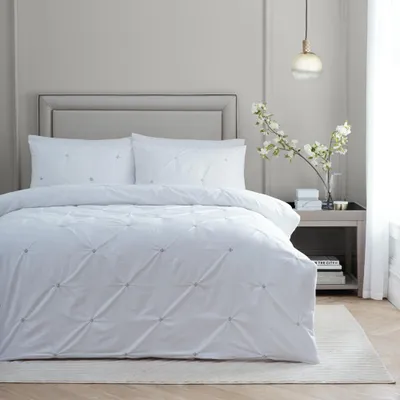 Obrázek produktu pro Paoletti - Ložní souprava "Elysia", bavlna, oboustranná RV3631 (manželská postel) (černá)