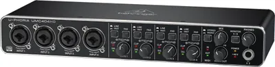 Obrázek produktu pro Behringer UMC404HD - Desktop - Schwarz - Metall - USB - -4 dBu - 24-bit/192kHz