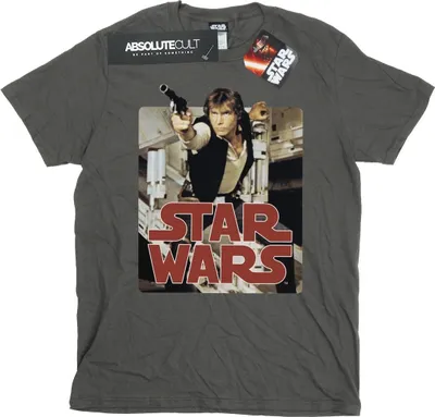 Image de Star Wars - T-shirt "Shooting" pour homme BI45955 (L) (Charbon de bois)