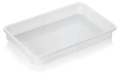 Produktbild von 8x Teig-/Pizzaballenbox, 60 x 40 x 8 cm, Polypropylen