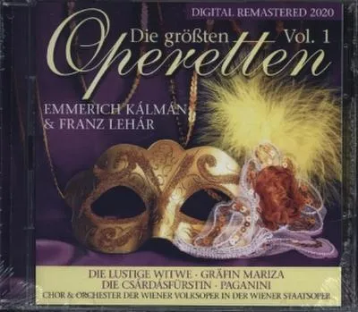 Produktbild von Die Gröáten Operetten Vol.1