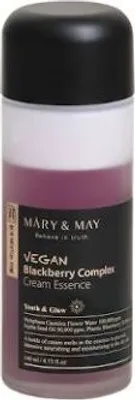 Image de Mary&May Crème Essentielle Végétalienne au Complexe de Mûres 30ml - Essence éclaircissante et hydratante pour le visage MINI SIZE