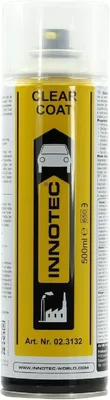 Produktbild von Innotec Klarlack Clear Coat - Transparent Glänzend - Für Ein Schnelltrocknendes Finish - Zum Fixieren und Schützen der Lackierung - Autolack Spray