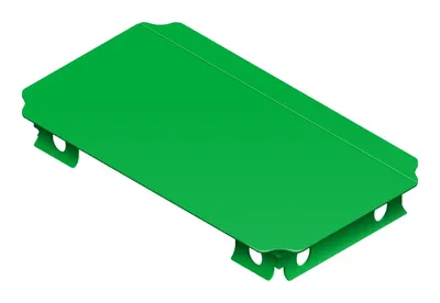 Produktbild von QUADRO Ersatzteil halbe Platte 40x20 cm (grün)