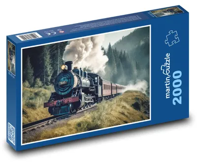 Obrázok produktu pre martinpuzzle – Puzzle 2000 – Paromotorová lokomotíva