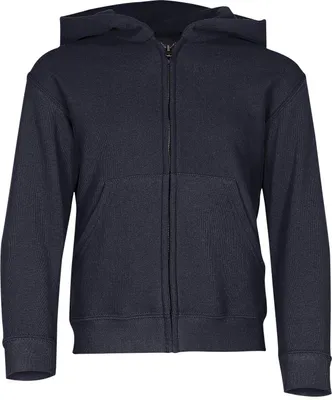 Produktbild von KIDS CLASSIC HOODED SWEAT JACKET | Kinder Kapuzenjacke mit Doppelkapuze, verdecktem Metall-Reißverschluss & Vordertaschen, Jungen & Mädchen