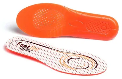 Produktbild von Fußgel Einlegesohlen MultiSport-Orangenduft-Orange