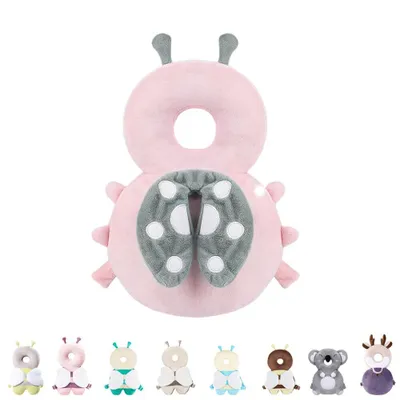 Produktbild von Kleinkind Baby Schutz Rucksack tragen, Kopfschutz Pad Sicherheitskissen für Krabbeln und Gehen, geeignet für 0,5-3 Jahre Kleinkind F