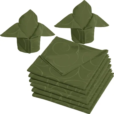 Produktbild von Erwin Müller Serviette Oberhausen" 8er-Pack dunkelgrün 50x50 cm"