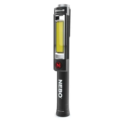 Zdjęcie produktu dla NEBO Big Larry 2, Latarka ręczna, Czarny, Aluminium, Przyciski, LED, 500 lm