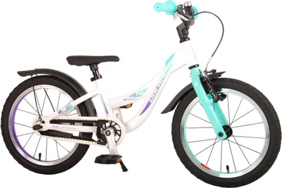 Obrázek produktu pro Volare Glamour dětské kolo 16 palců dívky chlapci 4 - 6 let 104 - 110 cm dětské kolo