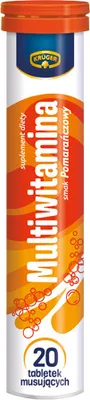 Produktbild von Multivitamin Mit Orangengeschmack 20 Eggestive Tabletten – Vitalkraft