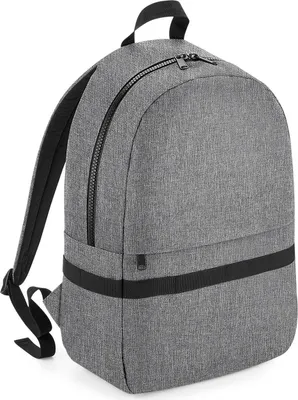 Produktbild von BagBase BG240 | Modulr 20 Litre Backpack, 33 x 47 x 18 cm - Farbe: Grey Marl - Größe: 33 x 47 x 18 cm