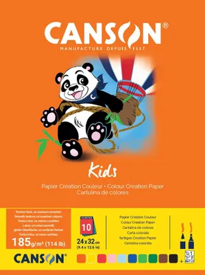 Productafbeelding van CANSON C400015601, Tekenblok, 240 x 320 mm, 185 g/m², 10 vellen