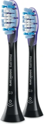 Obrázok produktu pre Philips Sonicare HX9052/33, 2 kusov, Čierna, Mäkké, Guma, 2 Series plaque control 2 Series plaque defense 3 Series gum health DiamondClean DiamondClean...