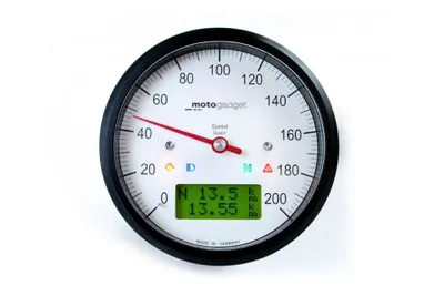Produktbild von motogadget motoscope classic speedo, schwarz