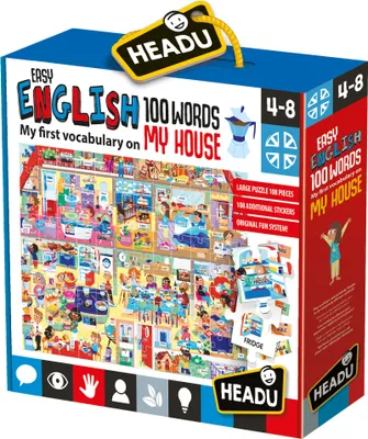 Immagine prodotto di Headu Easy English 100 Words My House
