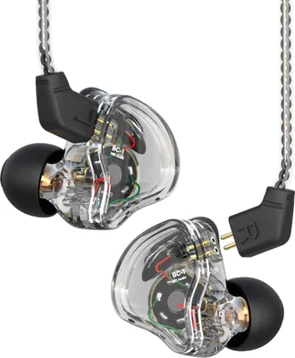 Image de CCZ Melody Écouteurs intra-auriculaires Écouteurs dynamiques pour la scène avec bobine dynamique de 10 mm Son stéréo hi-fi Écouteurs filaires
