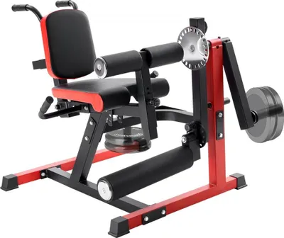 Zdjęcie produktu dla Maszyna do wyprostu nóg - tokarka do nóg z regulacją 250 kg - sprzęt fitness do treningu siłowego