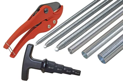 Produktbild von 6-teiliges Werkzeug-Komplettset für Alu-Verbundrohr 16 x 2 und 20 x 2 mm