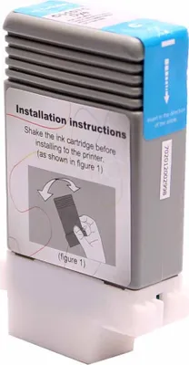Produktbild von Kompatible Druckerpatrone für Canon PFI-107C Cyan von ABC