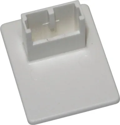 Produktbild von Gardinia Klebeträger für Fensterflügel, bohrfreie Klebemontage, für EASYFIX Plissee, weiß, 4 Stück
