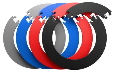 Produktbild von 4-teiliges Dartboard Surround zum Wandenschutz