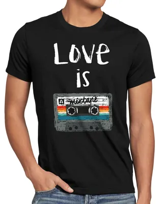 Produktbild von style3 Love Is A Mixtape Herren T-Shirt