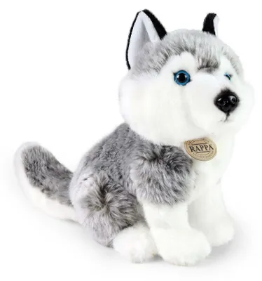 Produktbild von Plüschhund, Husky, 30 cm, umweltfreundlich