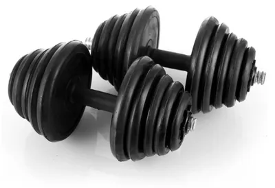Immagine prodotto di Manubri Rivestiti In Gomma Sedco - Set 2 X 7,5 Kg 7,5