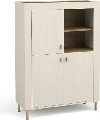 Produktbild von Minio, Bücherregal "ASSO 5", Regal, Kashmire Farbe / Whisky Eiche
