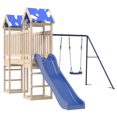 Immagine prodotto di Set da Gioco da Esterno in Legno Massello di Pino