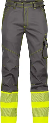 Produktbild von Dassy Warnschutz Bundhose Stretch Princeton PESCOSPA76 STANDARD Gr. 60 zementgrau/neongelb
