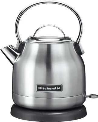 Produktbild von KitchenAid Wasserkocher 5KEK1222ESX 1,25 l, 2200 W, Edelstahl, schwarz