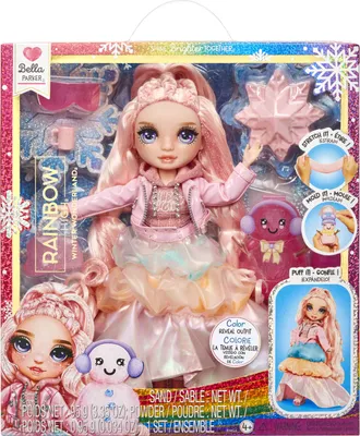 Zdjęcie produktu dla Rainbow High Winter Wonderland Doll- Bella (Pink)