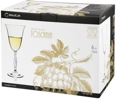 Produktbild von Bohemia Toscania Weißweingläser 250ml