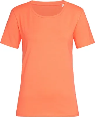 Produktbild von Stedman ST9730 | Damen Relax Crew Neck, Single-Jersey Full-Feeder - Farbe: Salmon - Größe: M
