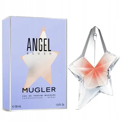 Zdjęcie produktu dla Mugler Angel BLUSH EDP – woda perfumowana 50 ml, nowa, w oryginalnym opakowaniu, data ważności 2026