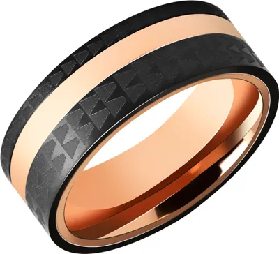Produktbild von Akzent Herren-Partnerring, Edelstahl, Ionenplattiert, bicolor