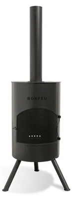 Produktbild von BonFeu BonTon 40, schwarzer Gartenofen