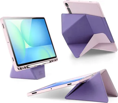 Produktbild von Schutzhülle mit Klappe für Galaxy Tab S10 Lite / S10 FE / S9 / S9 FE, Dux Ducis Vers, Rosa