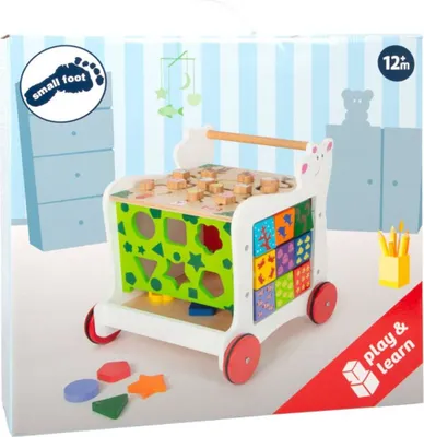 Produktbild von Lauflernwagen Bär small foot Legler Lauflernhilfe Lernwagen Spiel Spiel Motorik