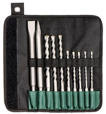 Image de Assortiment de forets et burins SDS-plus SP - 10 pièces - METABO - 630824000