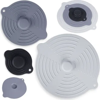 Produktbild von Silikondeckel Topfdeckel aus Silikon 12/20/28 cm 3 St.